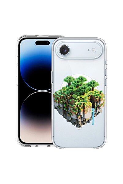 bestcase Θήκη για Apple iPhone 17 Air με σχέδιο Minecraft, Αντικραδασμική TPU...