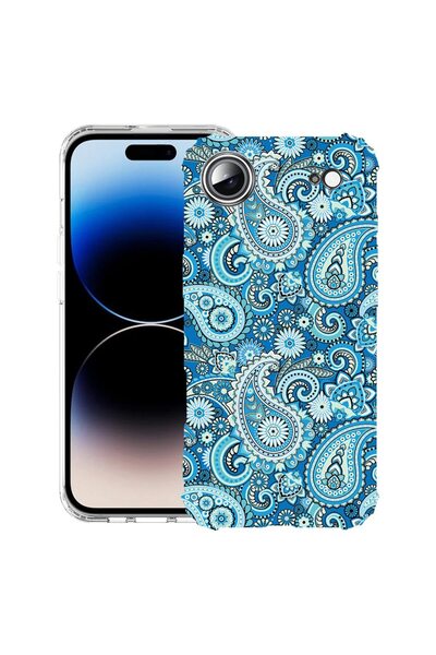 bestcase Θήκη για Apple iPhone 17 Air με Μπλε Απλό Σχέδιο, Αντικραδασμική, Εν...