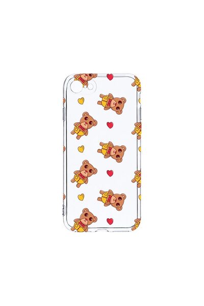 bestcase Husă transparentă din silicon de 2MM, compatibilă cu Apple iPhone SE...