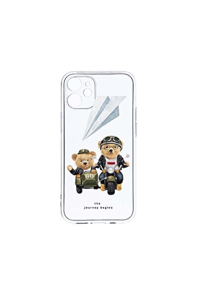 bestcase Θήκη Διαφανής Σιλικόνη 2MM, Συμβατή με Apple iPhone 11, Teddy On The...