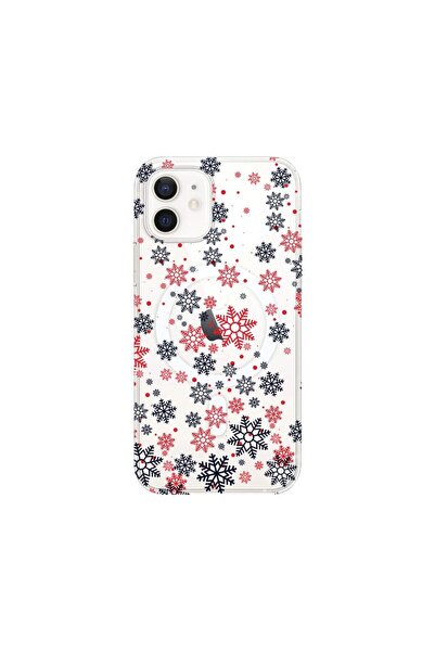 bestcase Θήκη MagSafe Αντικραδασμική, Συμβατή με Apple iPhone 12 Mini, Χιονί,...