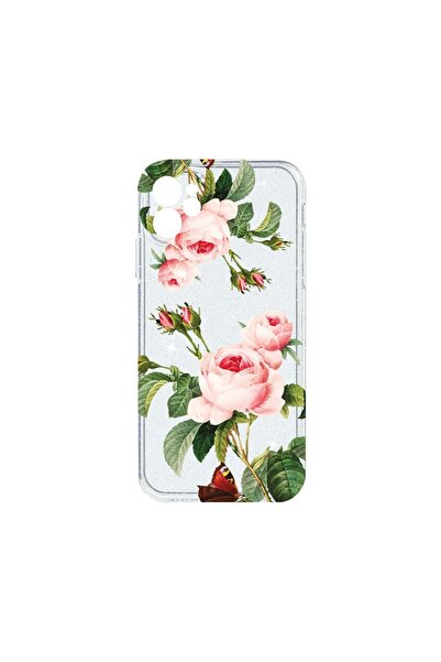 bestcase Husa Crystal Glitter 2MM, Compatibila Cu Apple iPhone 11, Rose, Anti...