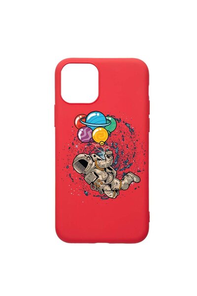 bestcase Θήκη σιλικόνης συμβατή με Apple iPhone 12 Mini, Χαρούμενος Αστροναύτ...