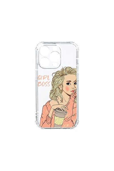 bestcase Αντικραδασμική Θήκη 1.5MM, Συμβατή με Apple iPhone 15 Pro Max, Girl ...