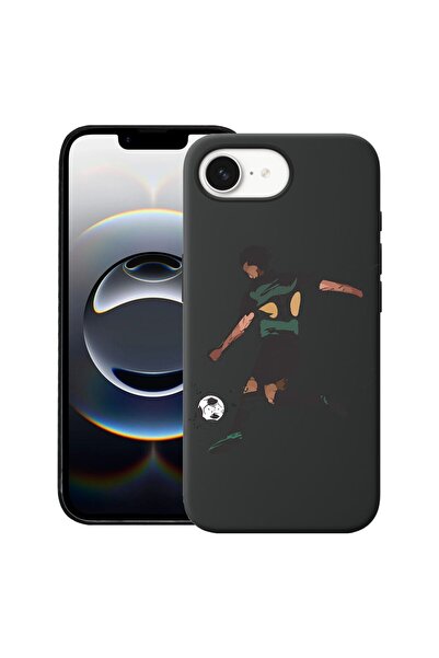 bestcase Θήκη για Apple iPhone 16e, Premium Λεπτή Σιλικόνη 1.2MM, Ποδόσφαιρο,...