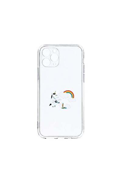 bestcase Θήκη Clear Silicon 2MM, Συμβατή με Apple iPhone 11 Pro Max, Μονόκερο...