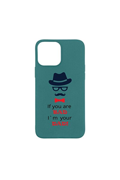 bestcase Θήκη σιλικόνης συμβατή με Apple iPhone 13 Pro Max, Bad Dad, ανθεκτικ...