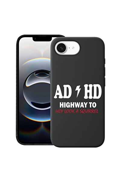 bestcase Калъф за Apple iPhone 16e, Премиум тънък силиконов 1.2ММ, AD/HD, Мик...
