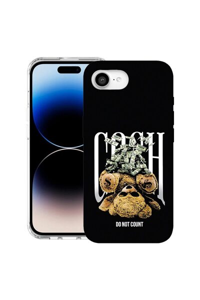 bestcase Θήκη για Apple iPhone 16e με σχέδιο Teddy Bear Money, Μαγνητική Αντι...