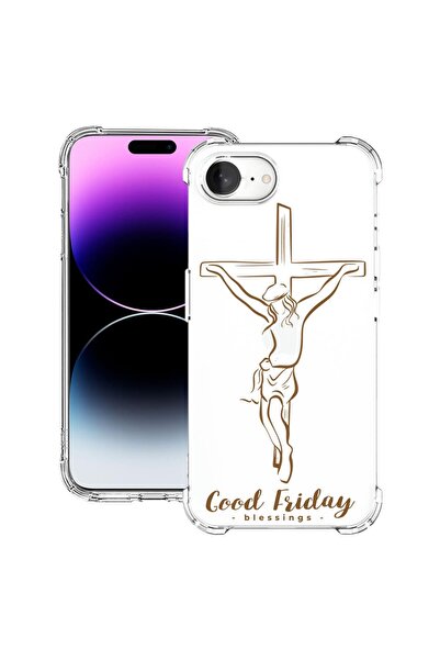 bestcase Husă pentru Apple iPhone 16e, Antișoc 1.5MM, Good Friday Blessing, P...