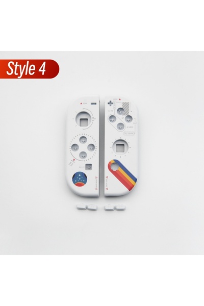 Choice1 طقم إصلاح DIY ستايل 4 لاستبدال غطاء وحدة التحكم سويتش OLED وأزرار SL ...