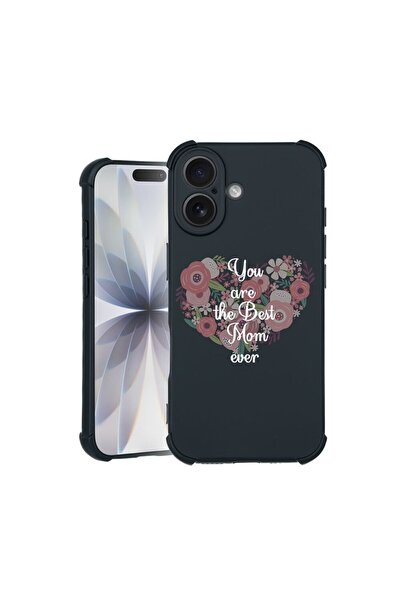 bestcase Θήκη TPU Pro Shock Συμβατή με Apple iPhone 16, με σχέδιο  "Η Καλύτερ...