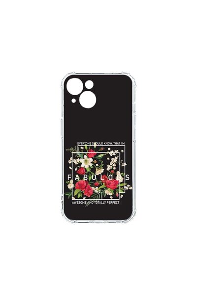 bestcase Husa Anti Shock 1.5MM, compatibilă cu Apple iPhone 14, Fabulous, Teh...