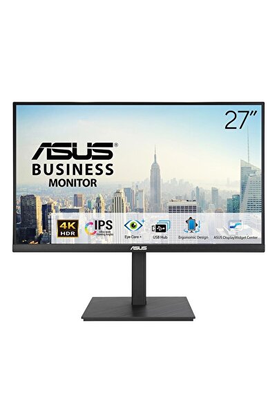 ASUS 27" IPS VA27UQSB 5MS 60Hz HDMI-DP-TYPE-C Pivot Kurumsal Monitör (3840 X ...