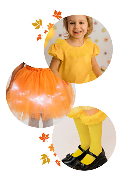 fustite cu luminite Ολοκληρωμένη Στολή Νεράιδας για την Άνοιξη, 3 τεμάχια - 3...