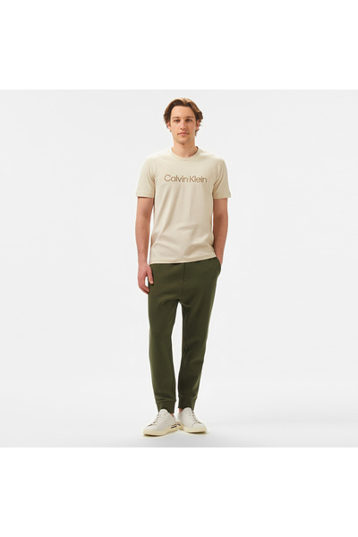 Calvin Klein Erkek Gri T-Shirt