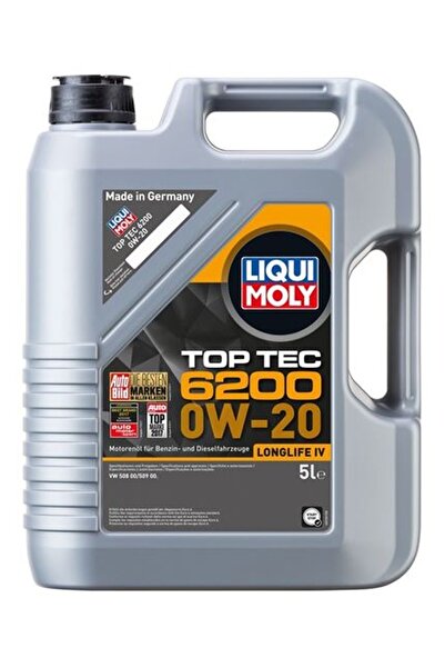 Liqui Moly 0W20 Motor Yağı Top Tec 6200 5 Litre (20789)