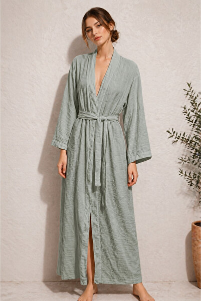 estewoman Müslin %100 Pamuk KİMONO & KAFTAN