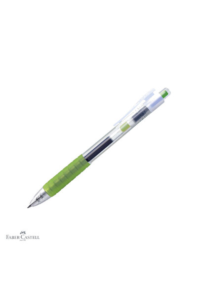 Faber Castell Pix cu gel Faber-Castell Fast Gel Vernil 0.7mm, cu uscare rapid...