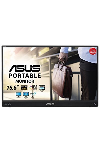 ASUS 15.6" IPS ZENSCREEN MB16ACV 5 ms 60Hz TYPE-C Taşınabilir Monitör (1920 X...