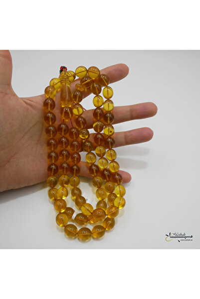 Generic Liquid Amber Rosary 72 beads 85g 12 - 14 mm