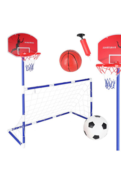 zola 2-σε-1 τέρματα ποδοσφαίρου και καλάθι μπάσκετ, περιλαμβάνονται 2 μπάλες,...