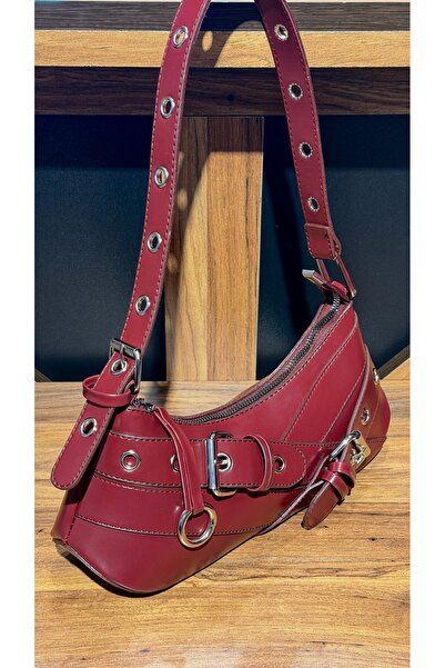 DMG Collection Γυναικεία τσάντα ώμου με λεπτομέρεια από ζώνη και σχέδιο μάτι ...