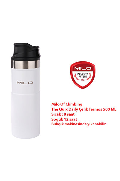 Milo Of Climbing The Quix Daily 0,50 L Çelik Termos Sıcak Soğuk Mug