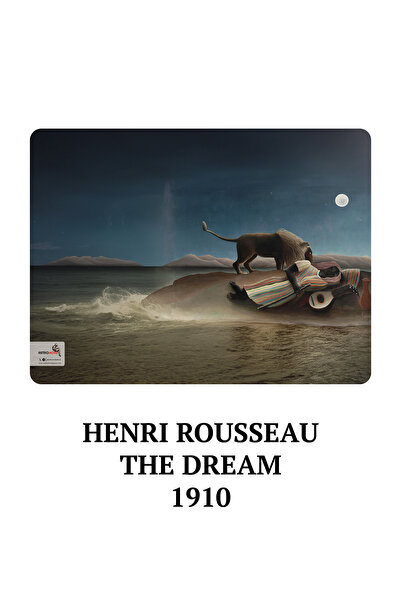 retronote Henri Rousseau 4'lü Defter Seti - Le Rêve du Douanier Series - Çizgisiz - 64 Sayfa - 14x21cm