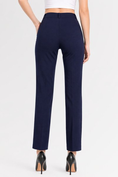 mezozoik alışverişte ikinci dönem Women's Slim Fit Palazzo High Waist Ankle Length Trousers