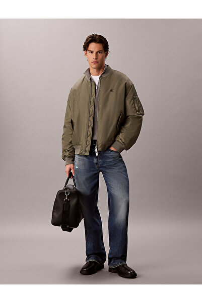 Calvin Klein Erkek Jeans Naylon Bomber Ceket