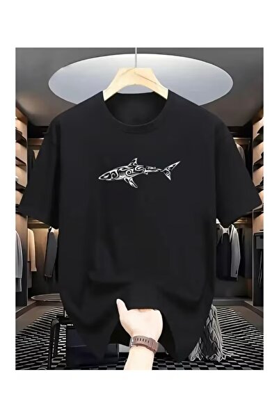 ZİYMO Μπλουζάκι unisex με σχέδιο ψαριού