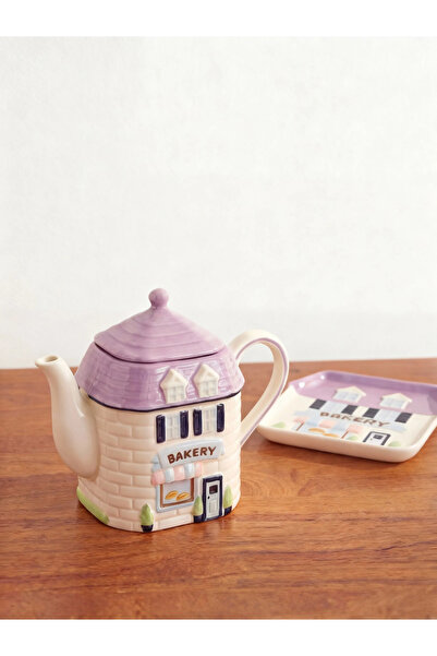 LC Waikiki LCW HOME Karışık Baskılı Seramik Demlik 600 Ml