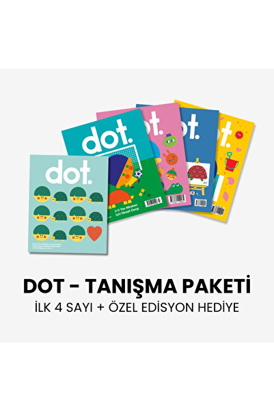 DOT – Tanışma Paketi (İlk 4 Sayı + Hediye Sayı)