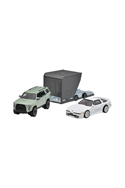 HOT WHEELS Premium Team Transport HRV37 Car Culture '18 Toyota 4runner & '89 ...