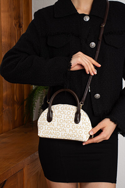 POLOGRAND London Αυθεντική γυναικεία μίνι τσάντα χειρός και ώμου με ρυθμιζόμε...