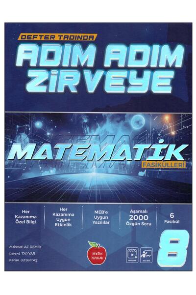 Newton Yayınları Newton 8.Sınıf Adım Adım Zirveye Matematik Fasikülleri