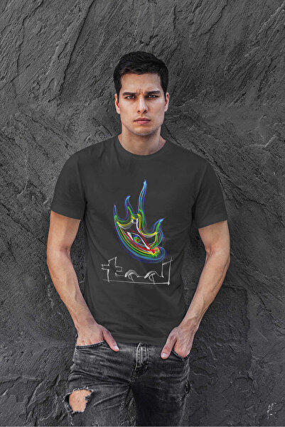 buzagi tasarım ürünleri Tool Regular Mold Black Unisex T-Shirt