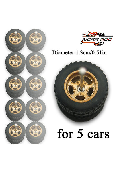 choice2 TOY720-5 1/64 Wheels Fixed Tires All Terrain for Toy Model Diecast Ca...