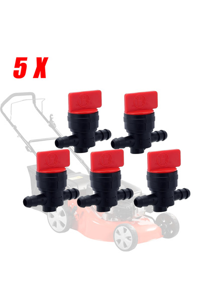 Choice 5pcs 1/4" Fuel Shut Cut Off Valve for 698183 493960 698181 697947 9494...