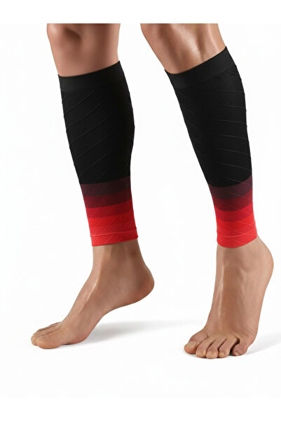 Choice5 Red 1Pair Calf Support Compression Sleeves for Women Men Running 20-3...