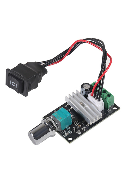 Choice 1pc DC Motor Speed Controller PWM 1203BB 80W Speed Adjustable Reversib...