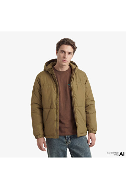 Vans Mte Norrıs Puffer Erkek Haki Ceket