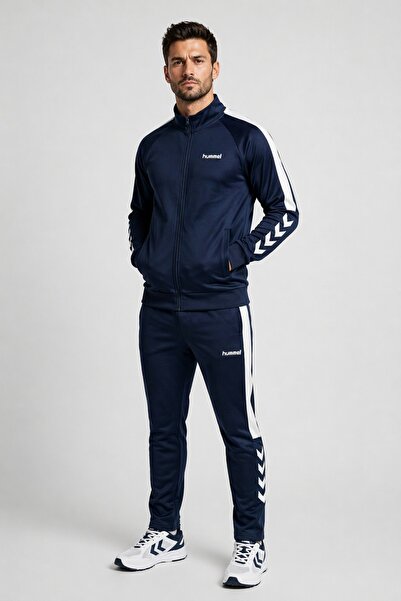 hummel 960050 σετ αθλητικής φόρμας σε σκούρο μπλε