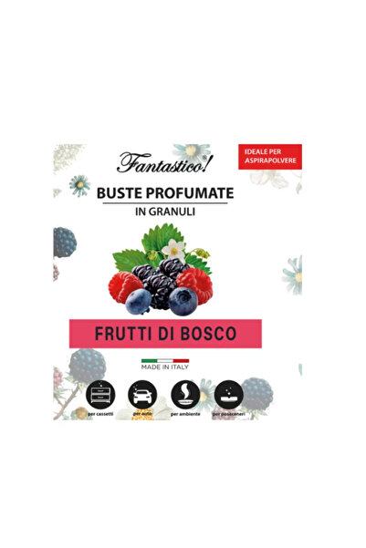 FANTASTICO Αποσμητικό χώρου σε σακουλάκι με κόκκους, Μούρα, 40γρ.