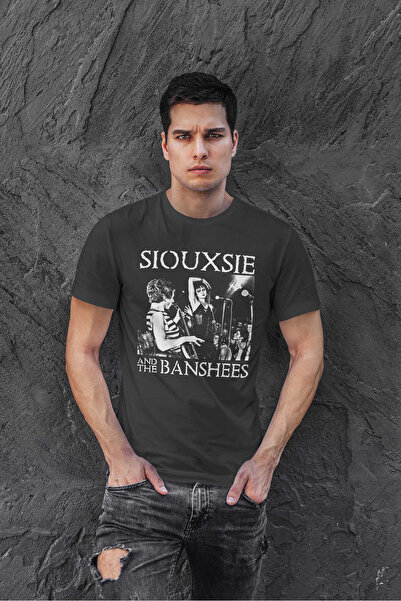 buzagi tasarım ürünleri تي شيرت Siouxsie and the Banhees Regular Mold باللون ...