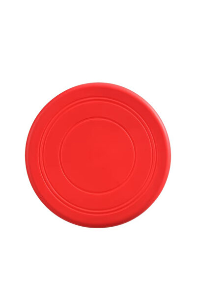 Choice3 Red Durable Chewable Pet Training Frisbee Toy Tear Resistant Soft Fly...