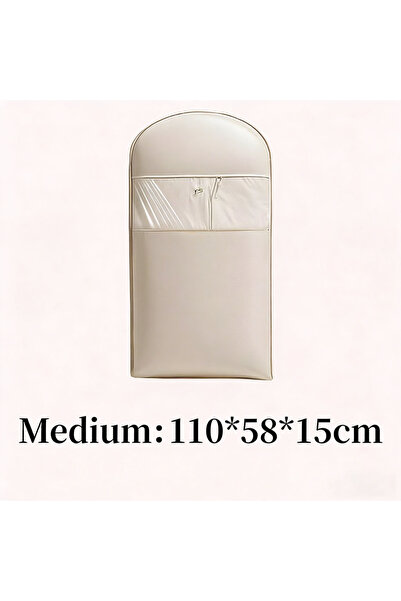 choice2 beige110x58x15cm Beige Compression Hanging Bag, 40% Space-Saving Vacu...