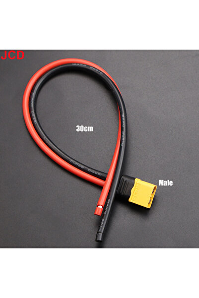 Choice Male 30cm JCD XT60 Male Female Connector Plug Set with Silicone Insula...