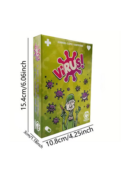 Choice3 Virus 1 Mogel Motte Polilla Tramposa Card Game Devir-Game Cheating Mo...